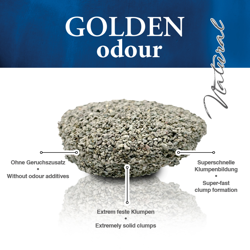GOLDEN odour - Natural 7 kg