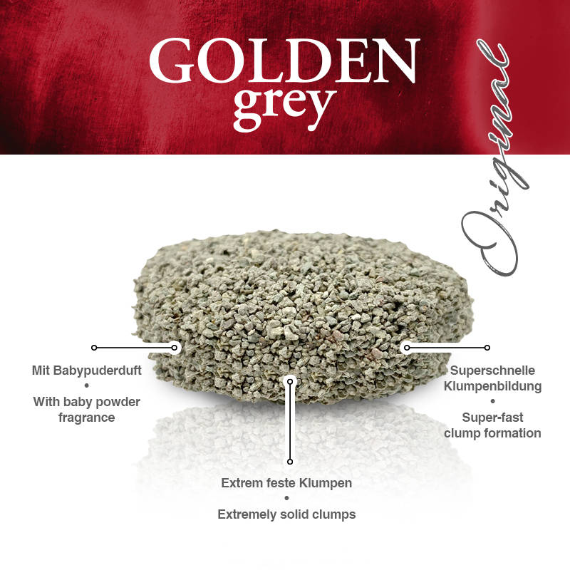 GOLDEN grey - Original 14 kg
